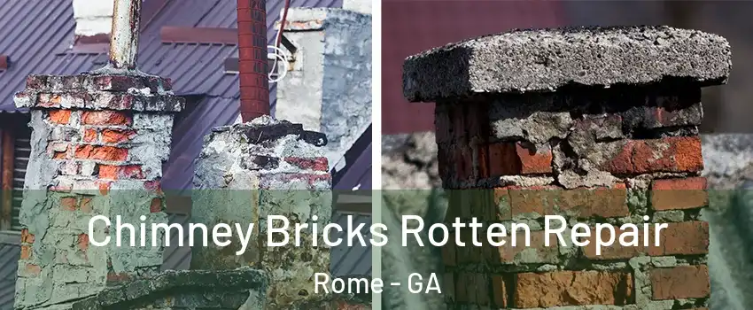  Chimney Bricks Rotten Repair Rome - GA