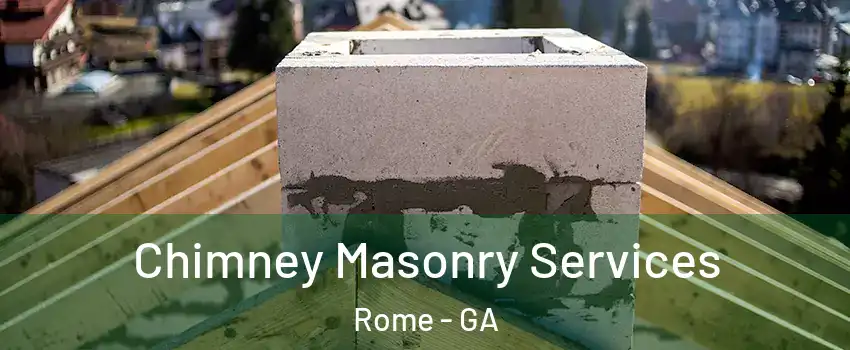 Chimney Masonry Services Rome - GA