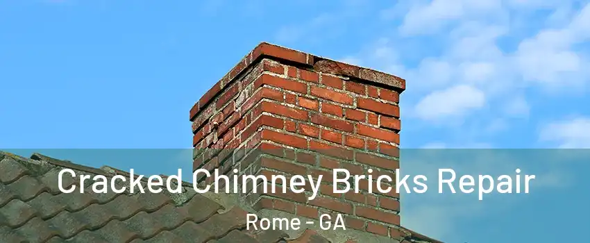  Cracked Chimney Bricks Repair Rome - GA