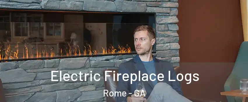  Electric Fireplace Logs Rome - GA
