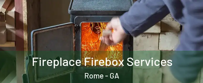  Fireplace Firebox Services Rome - GA