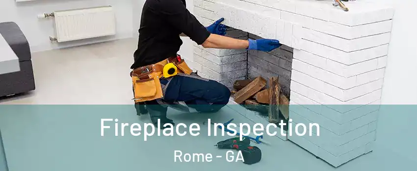  Fireplace Inspection Rome - GA