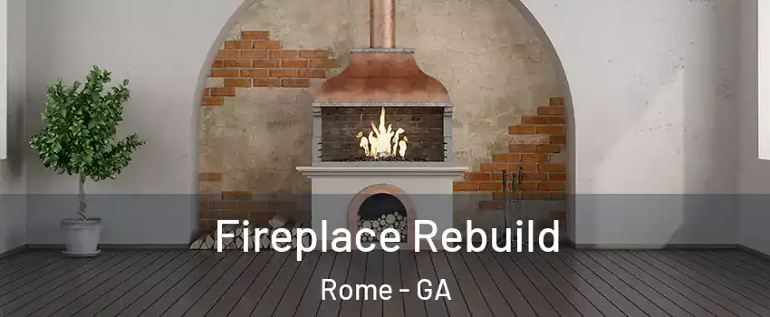  Fireplace Rebuild Rome - GA