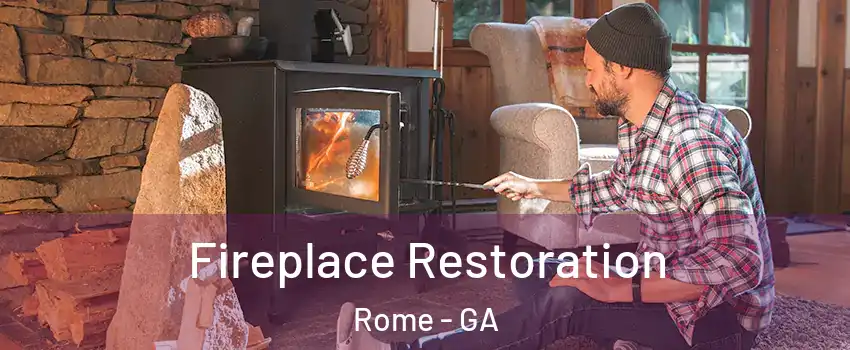  Fireplace Restoration Rome - GA