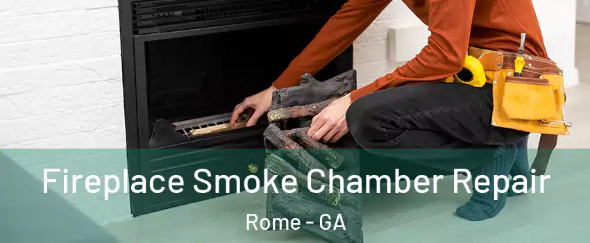 Fireplace Smoke Chamber Repair Rome - GA