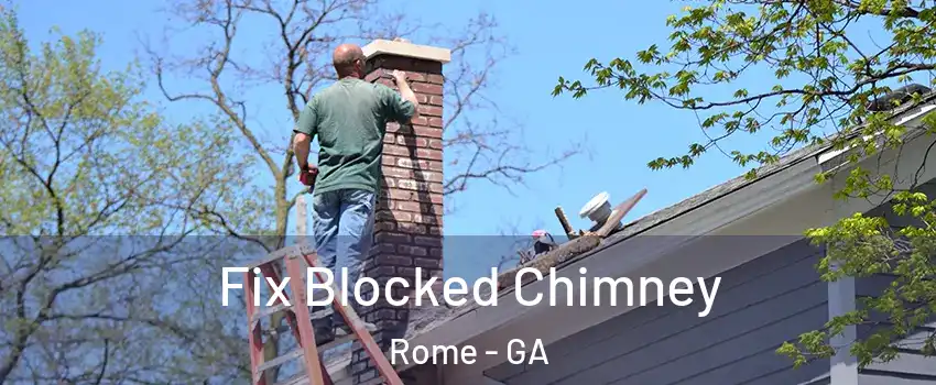  Fix Blocked Chimney Rome - GA