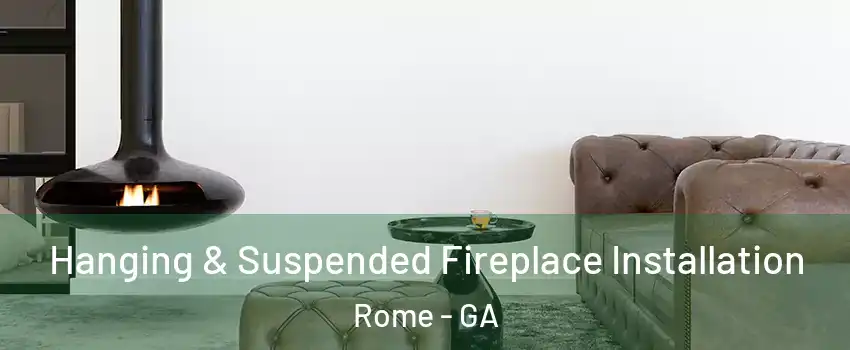  Hanging & Suspended Fireplace Installation Rome - GA