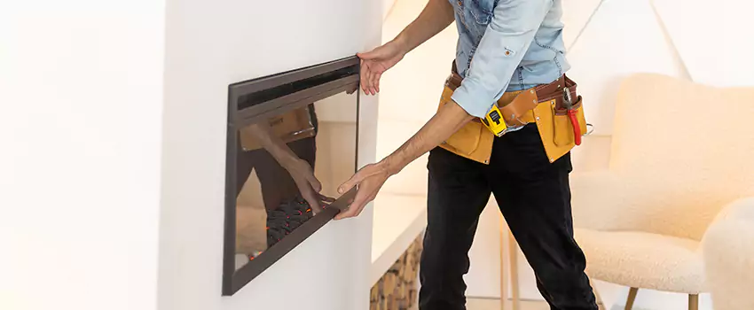 Metal Fireplace Installation in Rome, Georgia