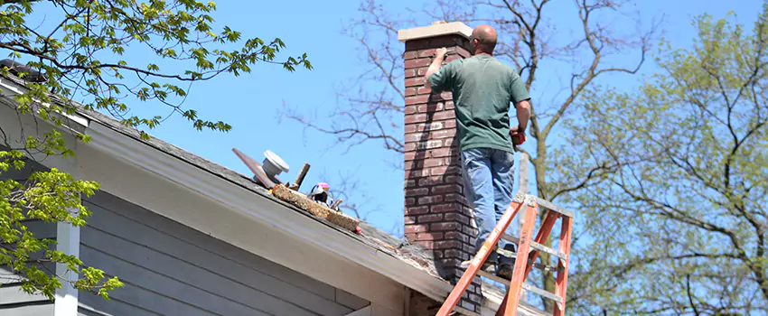 Vinyl and PVC Chimney Flashing Installation in Rome, GA