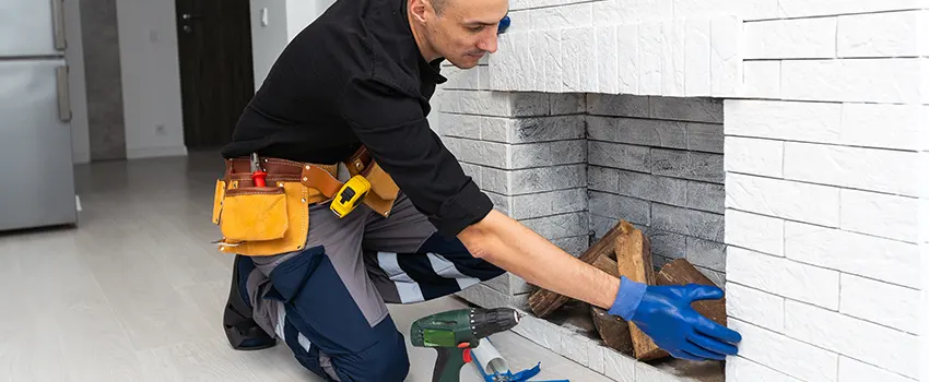 Fireplace Damaged Damper Frame Repair Services in Rome, Georgia
