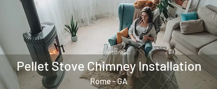  Pellet Stove Chimney Installation Rome - GA