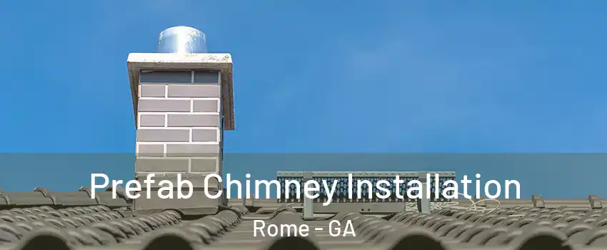  Prefab Chimney Installation Rome - GA