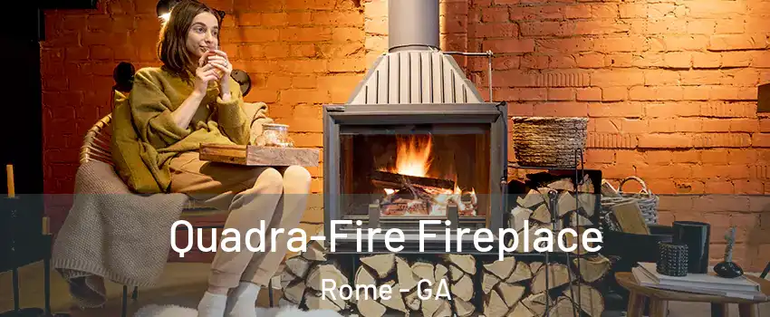  Quadra-Fire Fireplace Rome - GA