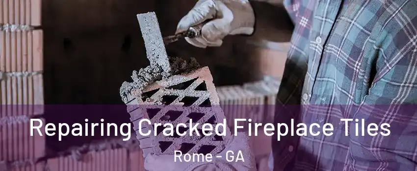  Repairing Cracked Fireplace Tiles Rome - GA